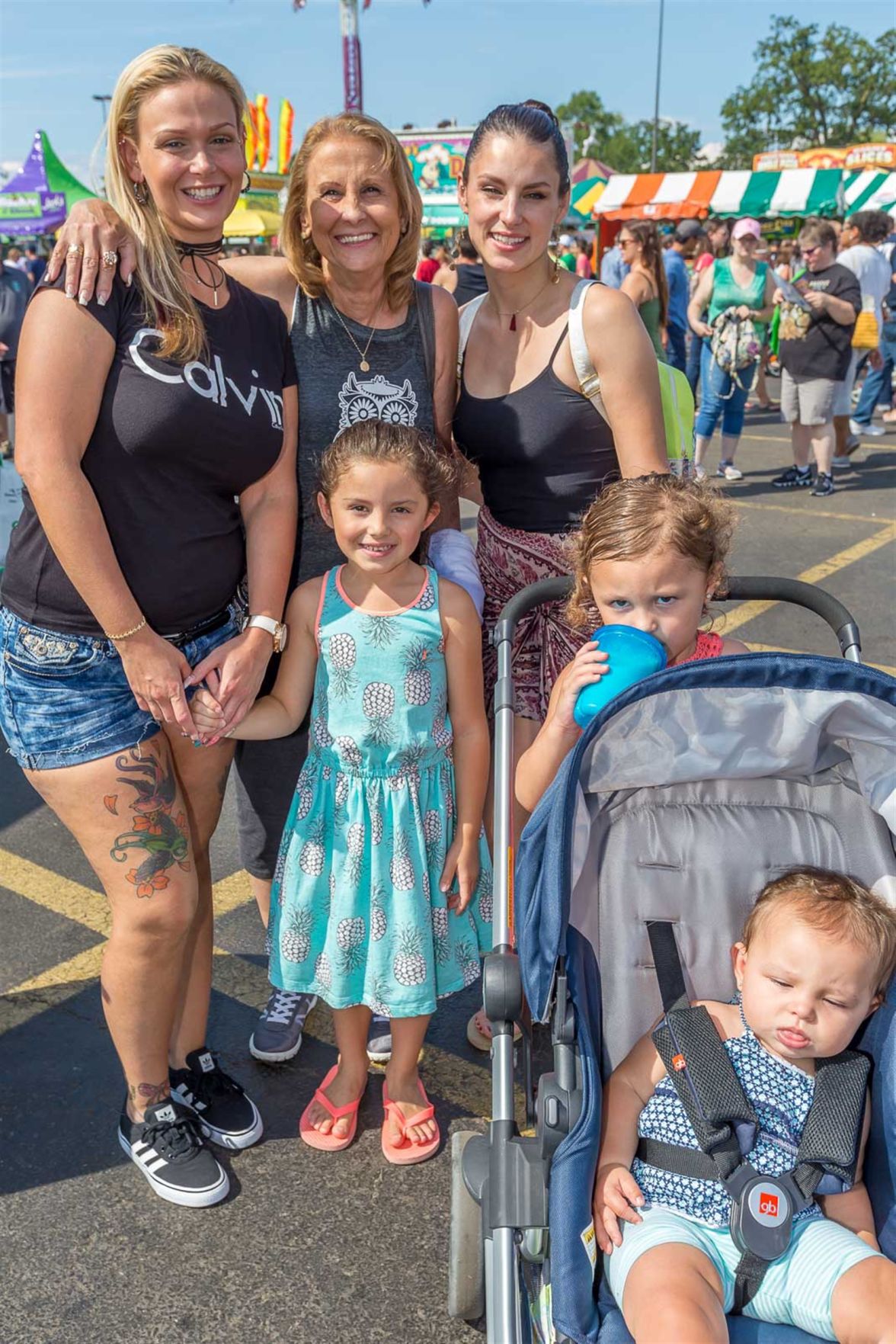 Smiles on Sunday at the Erie County Fair